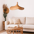 Wicker pendant lamp