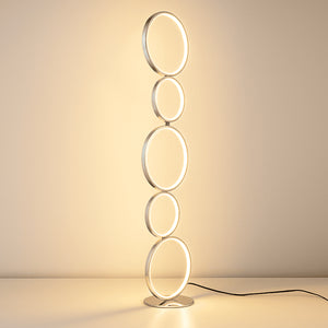 Lámpara de pie LED de aluminio "NATALIE" - 30W - Luz cálida - Barcelona Led-Decoración