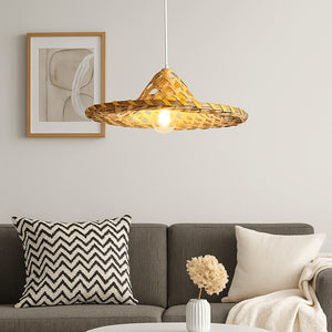 Lámpara colgante de bamboo "DIDO" - Barcelona Led-Decoración
