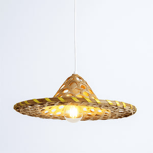 Lámpara colgante de bamboo "DIDO" & Lámpara colgante de bamboo "DIDO"