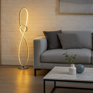Lámpara de pie LOREN - Hollywood 25W Dimable - Barcelona Led-Decoración