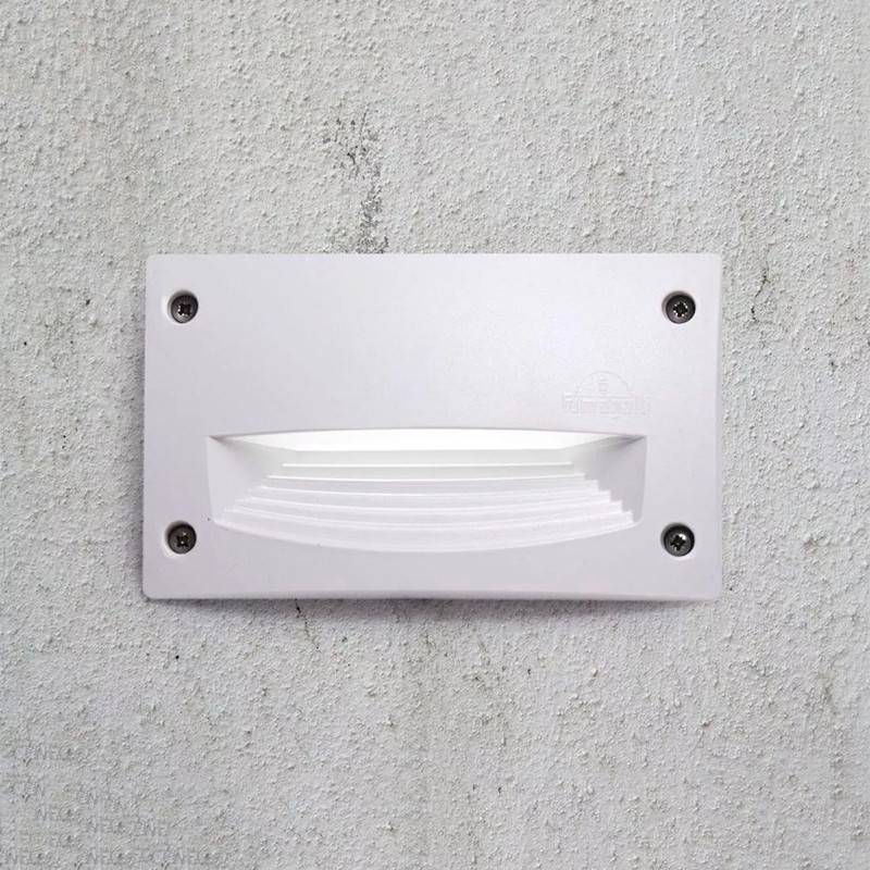 Baliza exterior LED empotrable pared Fumagalli "Leti 200 HS" 3W - IP66 - GX53 - CCT - Barcelona Led-