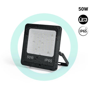 Proyector LED de exterior - 50W - Negro - IP65 - Barcelona Led-