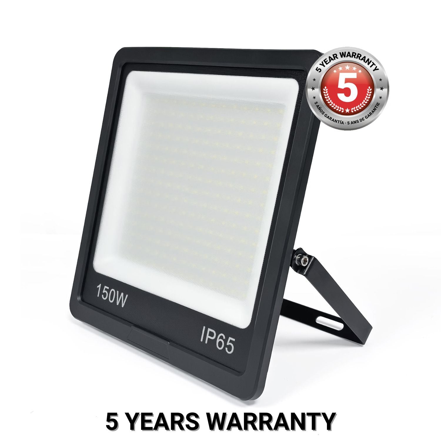 Proyector LED exterior - 150W - Negro - IP65 - 6000K (1)