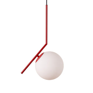 Lámpara colgante bola cristal "HERMI" - E27 - Barcelona Led-Decoración