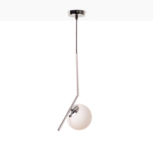 Lámpara colgante bola cristal "HERMI" - E27 (56)