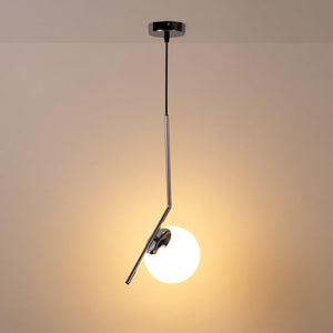 Lámpara colgante bola cristal "HERMI" - E27 (58) & Lámpara colgante bola cristal "HERMI" - E27