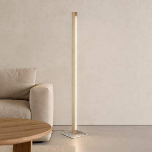 Lámpara de pie madera "Floak" 24W - Dimable - Blanco cálido (6)