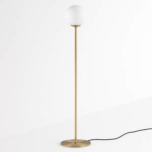 Lámpara de pie bola cristal "BAILEY" - E27