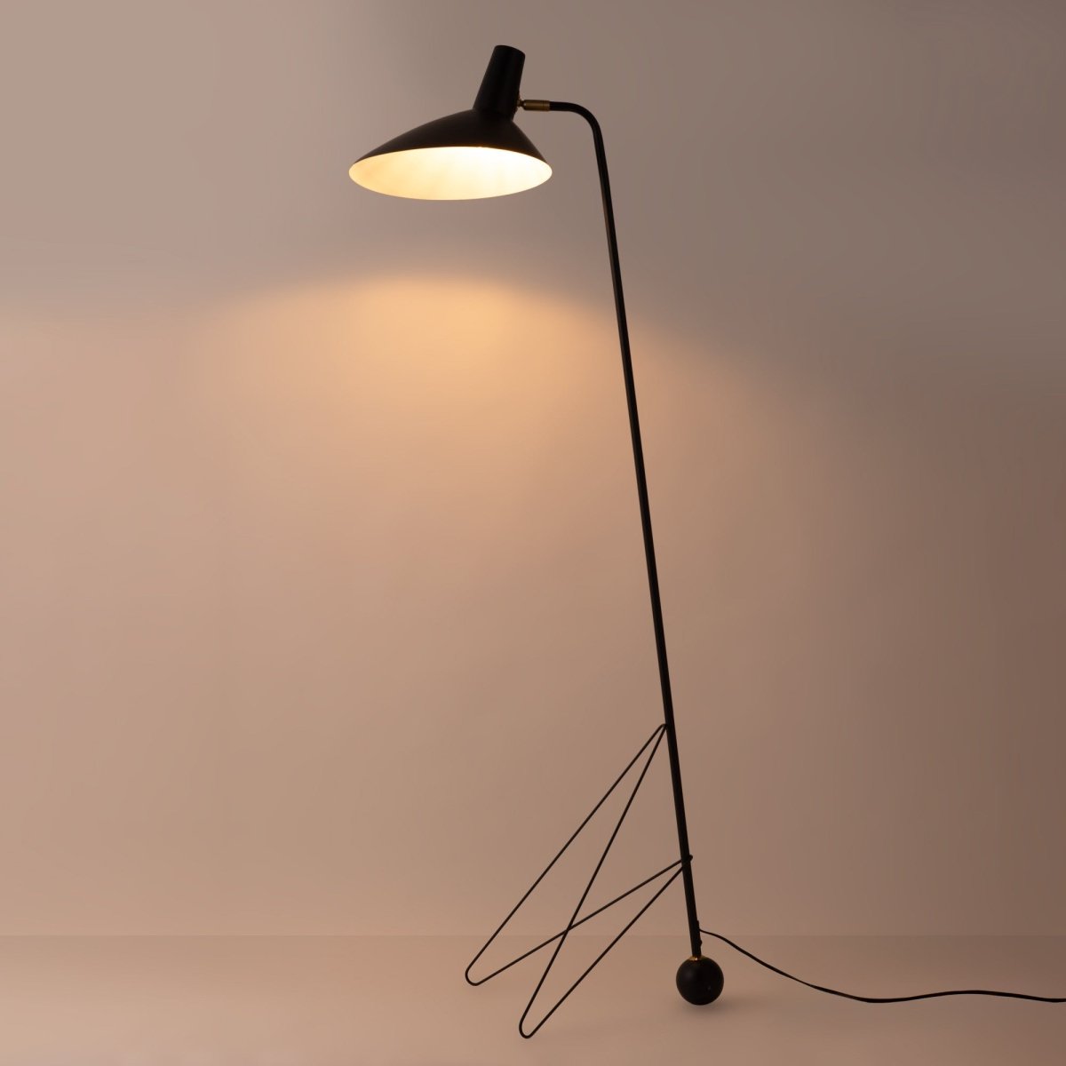 Lámpara de pie trípode de diseño "FIORELLA" - E27 | Decoración | Barcelona Led