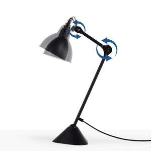 Lámpara de mesa articulada "RUBY 205" - E27 (56)