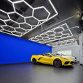 Hexagonal luminaire suspension kit 2