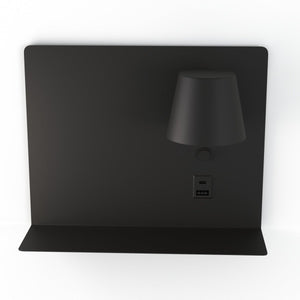 Aplique de pared para lectura con puerto USB y USBC "BASKOP" - 6W - Izquierda y Derecha - Barcelona Led-Decoración