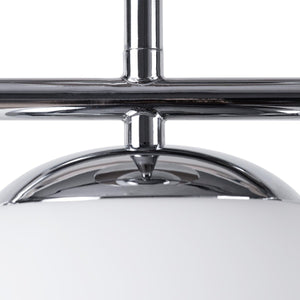 Lámpara de techo triple bolas cristal "TALÍ" - 3xE27 - Barcelona Led-Decoración
