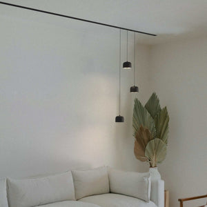 Lámpara colgante LED para carril magnético 48V "ESME"- 9W - 2700K - Driver Eaglerise - Chip OSRAM - Barcelona Led-