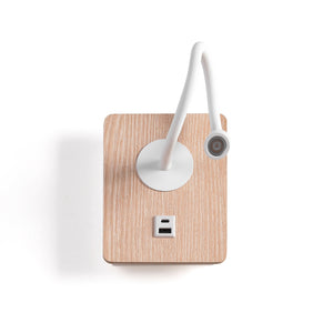 Aplique de pared flexible para lectura "LONDON" - Chip CREE - 3W - USB+USBC (23)