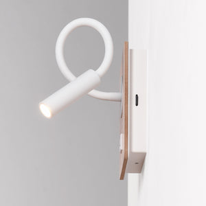 Aplique de pared flexible para lectura "LONDON" - Chip CREE - 3W - USB+USBC (27)