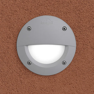 Baliza empotrable LED FUMAGALLI "LETI 100 ROUND-EL" - GX53 - 3W - IP66 (1)