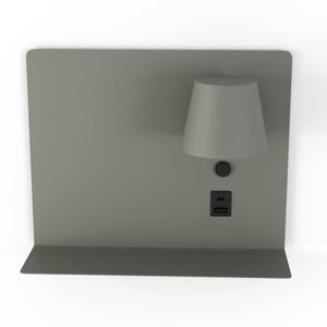 Aplique de pared para lectura con puerto USB y USBC "BASKOP" - 6W - Izquierda y Derecha - Barcelona Led-Decoración