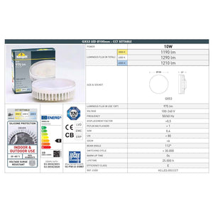 Estaca de jardín LED FUMAGALLI "ELISA 250 SPIKE" - GX53 - CCT - IP55 (2)