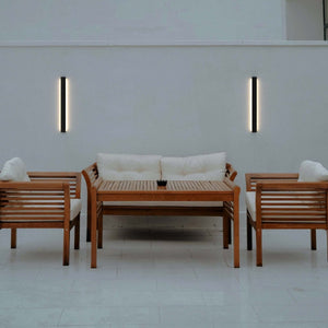 Aplique de pared interior/exterior - 14W - 2700K - 700mm - IP65 - Barcelona Led-Decoración