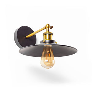 Aplique de pared retro "CLOCK WORK" - E27 (6)