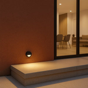 Baliza empotrable LED FUMAGALLI "LETI 100 ROUND-EL" - GX53 - 3W - IP66 - Barcelona Led-
