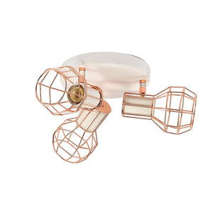 Lámpara de techo orientable jaula "AZOR-3" E14 (6)