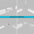 T-förmiger Connector für lineare Leuchten - 2,2 cm 4