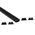 Recessed LED strip profile with diffuser - Complete kit - 8.5x12mm - LED strip ≤10mm - 2 meters 5