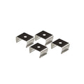 Surface-mounted LED strip profile with diffuser - Complete kit - 17x8.5mm - LED strip ≤10mm - 2 meters 5