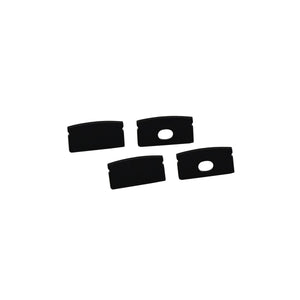 Perfil tira LED de superficie con difusor - Kit completo - 17x8,5mm - Tira LED ≤10mm - 2 metros - Barcelona Led-