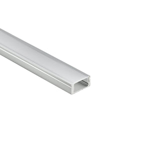 Perfil tira LED de superficie con difusor - Kit completo - 17x8,5mm - Tira LED ≤10mm - 2 metros (12)
