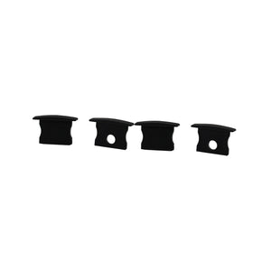 Perfil tira LED empotrable con difusor - Kit completo - 12,2x13mm - Tira LED ≤10mm - 2 metros - Barcelona Led-