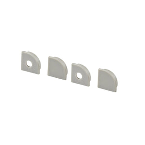 Perfil tira LED para esquinas con difusor - Kit completo - 16x16mm - Tira LED ≤10 mm - 2 metros - Barcelona Led-