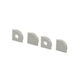 LED strip profile for corners with diffuser - Complete kit - 16x16mm - LED strip ≤10 mm - 2 meters 3