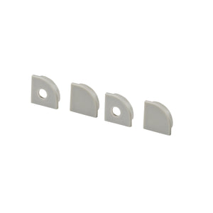 Perfil tira LED para esquinas con difusor - Kit completo - 16x16mm - Tira LED ≤10 mm - 2 metros (2)