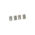 Surface-mounted LED strip profile with diffuser - Complete kit - 12x8mm - LED strip ≤5mm - 2 meters 5