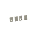 Surface-mounted LED strip profile with diffuser - Complete kit - 12x8mm - LED strip ≤5mm - 2 meters 5