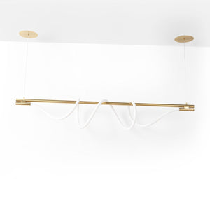 Lámpara colgante moderna neón ondulante "Corda" - 360º - 45W - 3000K - Barcelona Led-Decoración