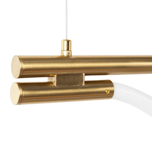 Lámpara colgante moderna neón ondulante "Corda" - 360º - 45W - 3000K - Barcelona Led-Decoración