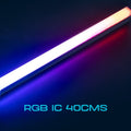 Linear hexagon light - RGB IC - 44 cm 3