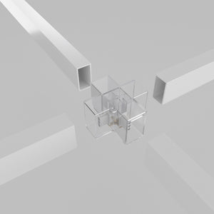 Luminaria Lineal de 120 cm – Diseño Hexagonal Moderno y Minimalista (6)