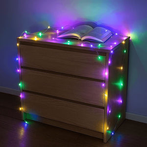 Cadena luminosa guirnalda LED FAIRY LIGHT de alambre de cobre "luz de hada" (10mt.) - Barcelona Led-