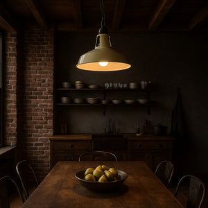 Lámpara estilo industrial colgante "FISHERMAN" (9)