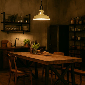 Lámpara estilo industrial colgante "FISHERMAN" (1)