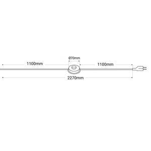 Lámpara de pie nórdica "CLASS" - E27 (14)
