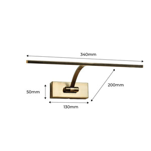 Aplique de pared para iluminación de cuadros LED 6W ajustable - Barcelona Led-Decoración