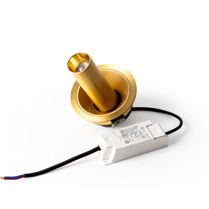 Foco LED empotrable orientable "ALAI" - Zoom - 100mm - 2800K - LED COB - chip Cree - 7W - Barcelona Led-