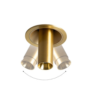 Foco LED empotrable orientable "ALAI" - Zoom - 100mm - 2800K - LED COB - chip Cree - 7W - Barcelona Led-